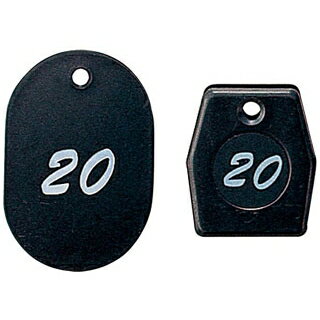 グラニットクロークチケット ブラック(50個セット)11004(51～100)【ECJ】