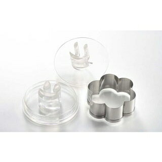 商品の仕様●外寸(mm)：セット時：φ71×H42 ●材質：18-8ステンレス メタクリル樹脂 ■● クッキーのサンドウィッチが作れます。※商品画像はイメージです。複数掲載写真も、商品は単品販売です。予めご了承下さい。※商品の外観写真は、製造時期により、実物とは細部が異なる場合がございます。予めご了承下さい。※色違い、寸法違いなども商品画像には含まれている事がございますが、全て別売です。ご購入の際は、必ず商品名及び商品の仕様内容をご確認下さい。※原則弊社では、お客様都合（※色違い、寸法違い、イメージ違い等）での返品交換はお断りしております。ご注文の際は、予めご了承下さい。