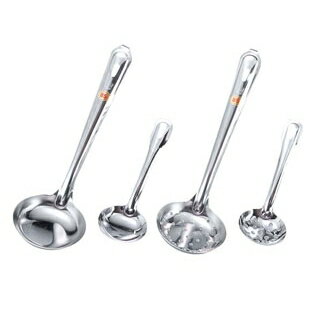 18-0 杓子 12.5cm 250cc 共柄(カギ無)【ECJ】(3.0)