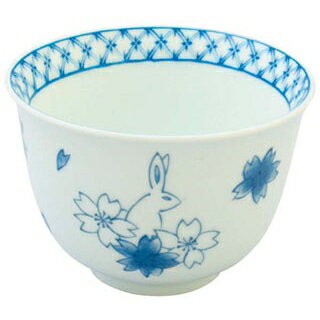 【まとめ買い10個セット品】 アルセラム強化食器 染付うさぎ千茶 EC1-2【ECJ】