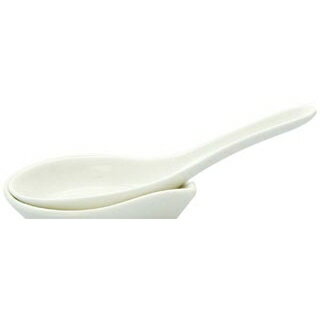 【まとめ買い10個セット品】 アルセラム強化食器 クリーム釉レンゲ EC10-31【ECJ】