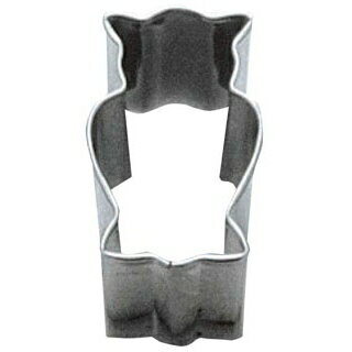 【まとめ買い10個セット品】 18-8 動物抜型 フクロウ No.1287【ECJ】