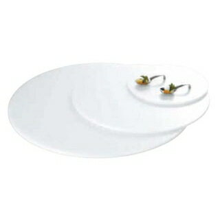 ブッフェステーション 丸ホワイトトレー W0051(M)φ510【ECJ】