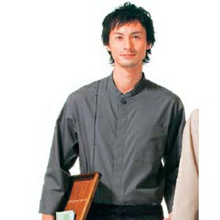 【まとめ買い10個セット品】 シャツ(男女兼用)KY0067-2 灰色 3L【ECJ】