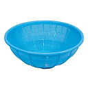 【まとめ買い10個セット品】 サンコー ザル 大 ブルー【ECJ】