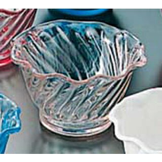 【まとめ買い10個セット品】 カーライル チューリップディッシュ 4530(07)クリア【ECJ】