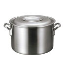アルミ バリックス 半寸胴鍋(磨き仕上げ)30cm【業務用半寸胴鍋 料理 業務用パスタ鍋 業務用鍋通販】【ECJ】