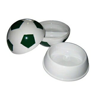 お子様ランチ皿 サッカーボール 大(仕切付)YB-SRLG グリーン【ECJ】