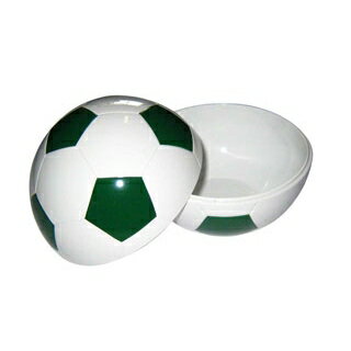 お子様ランチ皿 サッカーボール 小(仕切なし)YB-SRSG グリーン【ECJ】