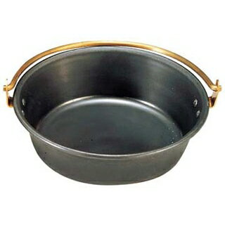 【まとめ買い10個セット品】 鉄 海石鍋 18cm 吊手(石無し)【ECJ】