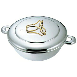 【まとめ買い10個セット品】 プロデンジ しゃぶしゃぶ鍋(ツマミ金仕上)20cm【ECJ】