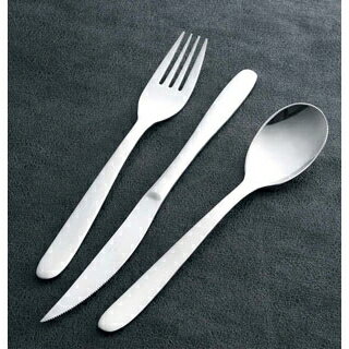 【まとめ買い10個セット品】 18-0 フェスタン厚型 ラージアイススプーン【ECJ】