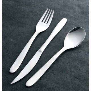 【まとめ買い10個セット品】 18-8 フェスタン薄型 サービススプーン【ECJ】