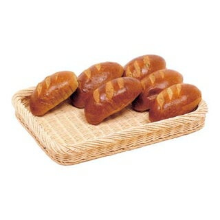 【まとめ買い10個セット品】 籐製 角カゴ 16-733B 400×300×H40【ECJ】