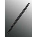 【まとめ買い10個セット品】 Reプラ卵中箸 23cm 黒(PPS製)【ECJ】