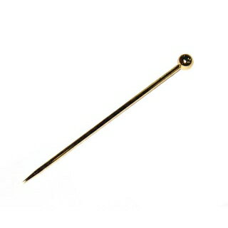 18-8 金メッキ オードブルピン(6本入)玉付【ECJ】