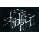 【まとめ買い10個セット品】 アクリル ディスプレイ コの字展示台 30638 大【ECJ】
