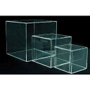 【まとめ買い10個セット品】 アクリルBOX サイコロトーメー 4面体 51769-2 小【ECJ】(3)