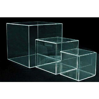 【まとめ買い10個セット品】 アクリルBOX サイコロトーメー 4面体 51769-4 大【ECJ】