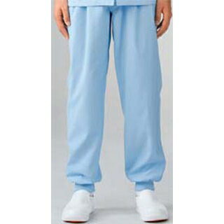 【まとめ買い10個セット品】 男女兼用パンツ 7-522 ブルー SS【ECJ】