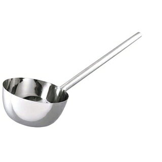 18-8 長柄付ひしゃく三角グリップ 21cm(2.82L)柄長25cm【ECJ】
