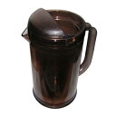 【まとめ買い10個セット品】 BK ポリカーボネイト ノンウェットピッチャー(Bタイプ)1.7L スモークブラウン【ECJ】(3)