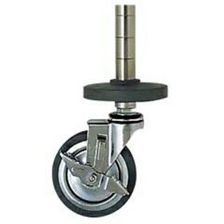 商品の仕様●外寸(mm)：125×25 取付高：166 ●材質：車輪：ゴム ●測定・調節温度範囲/能力：許容荷重：70kg■● ストッパー付き※商品画像はイメージです。複数掲載写真も、商品は単品販売です。予めご了承下さい。※商品の外観写真は...