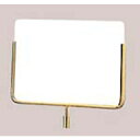 【まとめ買い10個セット品】 サインポール用プレート GS-3 ゴールド【ECJ】