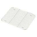 【まとめ買い10個セット品】 標準 角バット用網(クロームメッキ)6号用 188×129【ECJ】