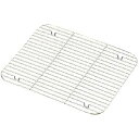 【まとめ買い10個セット品】 標準 角バット用網(クロームメッキ)1号用 337×273【ECJ】