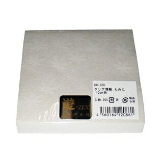 【まとめ買い10個セット品】 クリア懐敷 もみじ(200枚入)CM-120 無蛍光和紙【ECJ】