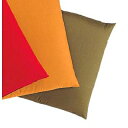 【まとめ買い10個セット品】 EBM 業務用 座布団用カバー丈 無地 緑 中【ECJ】