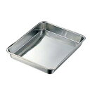 クローバー 18-8 浅型 角バット 18枚取【業務用 料理パッド調理小物お菓子作りバット揚げバットお菓子バット型キッチン用品バット販売クッキングバット】【EC...