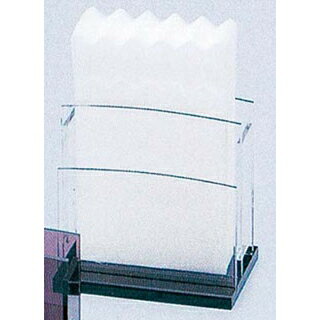 【まとめ買い10個セット品】 えいむ アクリル ナフキン&ブック立 NT-12 クリア【ECJ】