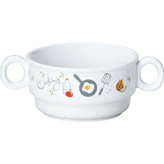 【まとめ買い10個セット品】 リ・おぎそ 子ども食器シリーズ 両手碗 1910-1240【ECJ】