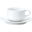 【まとめ買い10個セット品】 おぎそチャイナ スタックコーヒー 4628 ホワイト【ECJ】