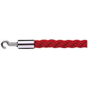 【まとめ買い10個セット品】 カラーロープ Aタイプ 25AC φ25×1200 レッド【ECJ】