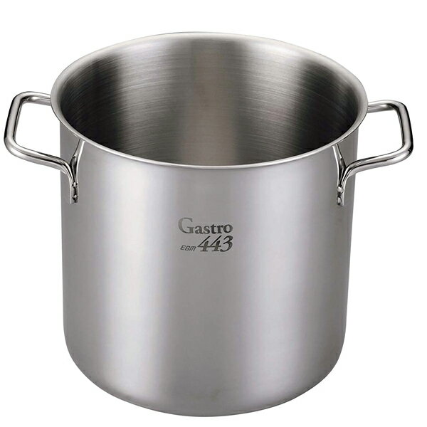 EBM Gastro 443 寸胴鍋(蓋無)40cm【寸胴鍋料理 業務用パスタ鍋 業務用鍋通販】【ECJ】