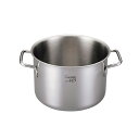 EBM Gastro 443 半寸胴鍋(蓋無)22cm【おでん用鍋 業務用半寸胴鍋 料理 業務用パスタ鍋 業務用鍋通販】【ECJ】
