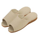 【まとめ買い10個セット品】 スリッパ シルキー紬 共中厚底 No.1580 ベージュ【ECJ】