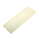 【まとめ買い10個セット品】 ニューパックカート用 プラトレー S用 アイボリー 770×265【ECJ】(3)