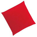 【まとめ買い10個セット品】 EBM 業務用 座布団用カバー丈 無地 エンジ 小【ECJ】