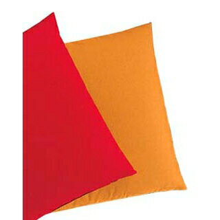 【まとめ買い10個セット品】 EBM 業務用 座布団用カバー丈 無地 金茶 大【ECJ】