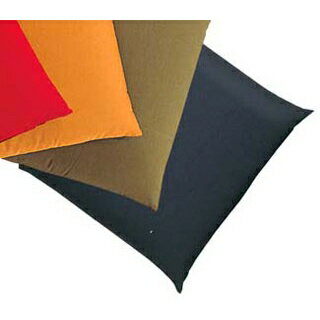 【まとめ買い10個セット品】 EBM 業務用 座布団用カバー丈 無地 紺 大【ECJ】