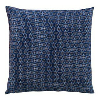 【まとめ買い10個セット品】 EBM 業務用 座布団用カバー丈 麻の実 紺 大【ECJ】