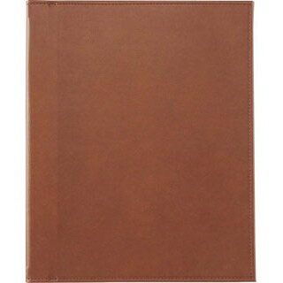 【まとめ買い10個セット品】 えいむ ホック式合皮メニューブック HB-601 ブラウン【ECJ】