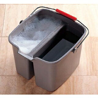 ラバーメイド ダブルペール 2617 グレー 16L【ECJ】