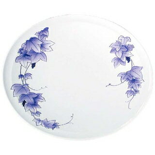 プラ容器 高台皿(5枚入)尺1 ぶどう【ECJ】