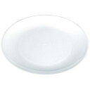 【まとめ買い10個セット品】 プラ容器 丸皿 白(10枚入)D-40【ECJ】