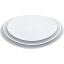 【まとめ買い10個セット品】 磁器 中華・洋食兼用食器 白楕円皿 21cm【ECJ】